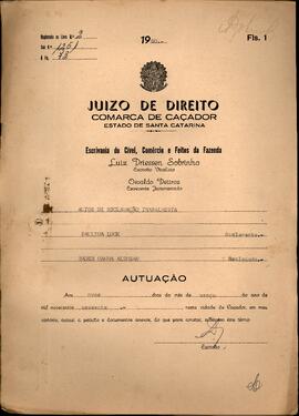 Processo nº 1251/1960