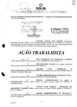 Processo nº 1623/2004 – 2ª VT de Joinville