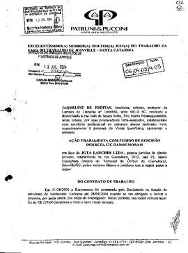 Processo nº 2562/2004 – 2ª VT de Joinville