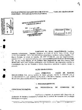 Processo nº 3380/2004 – 2ª VT de Joinville