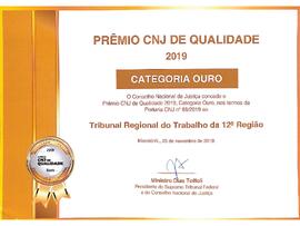 Prêmio CNJ de Qualidade - Categoria Ouro