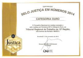 Prêmio CNJ de Qualidade - Categoria Ouro