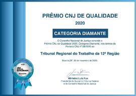 Prêmio CNJ de Qualidade - Categoria Diamante