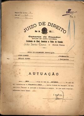 Processo nº 962/1952